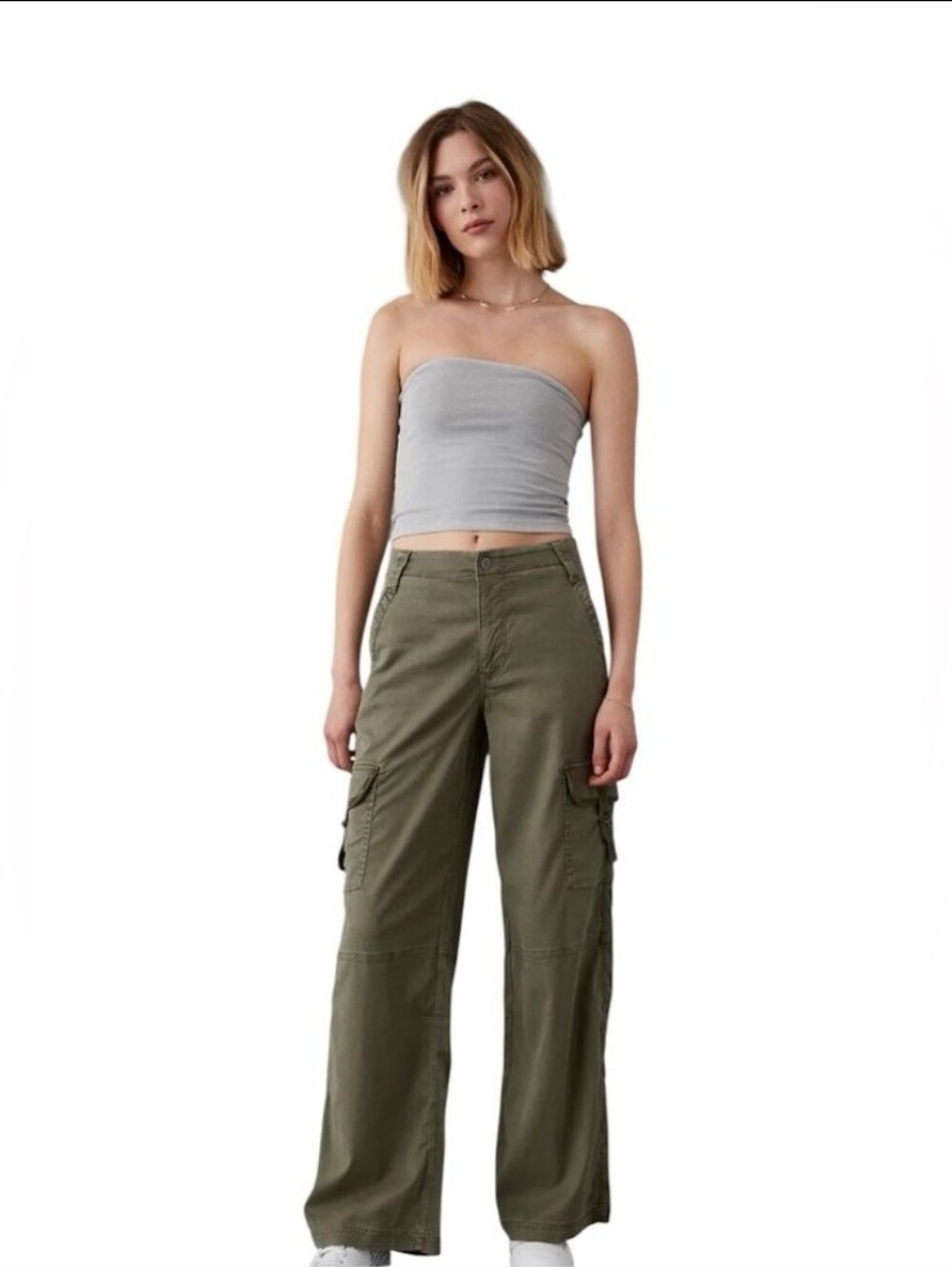 American Eagle Dreamy DRAPE  Cargo Pants